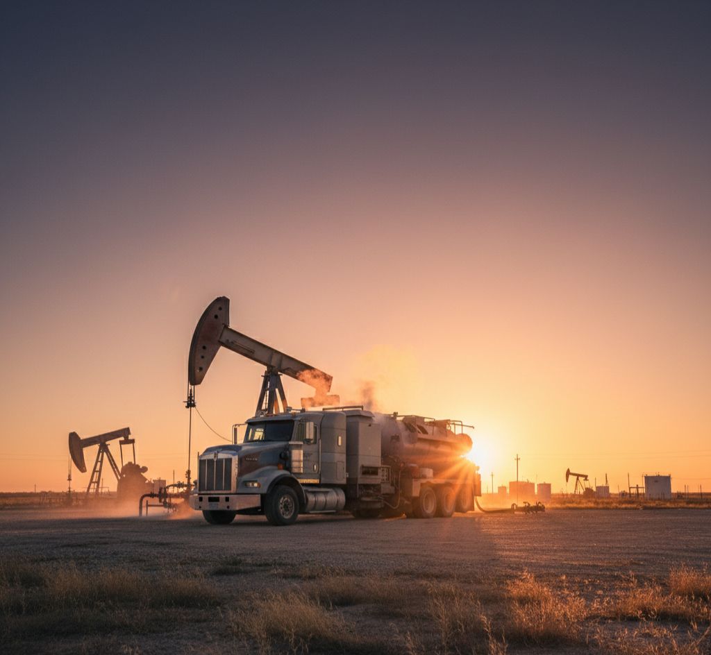 Freedom Hot Oil equipment and field work